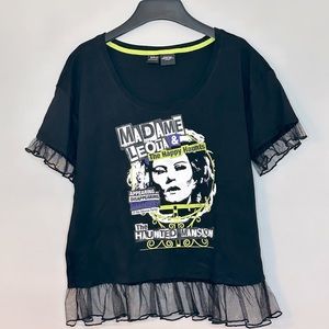 Her Universe Black Haunted Mansion Long Sleeve Tee